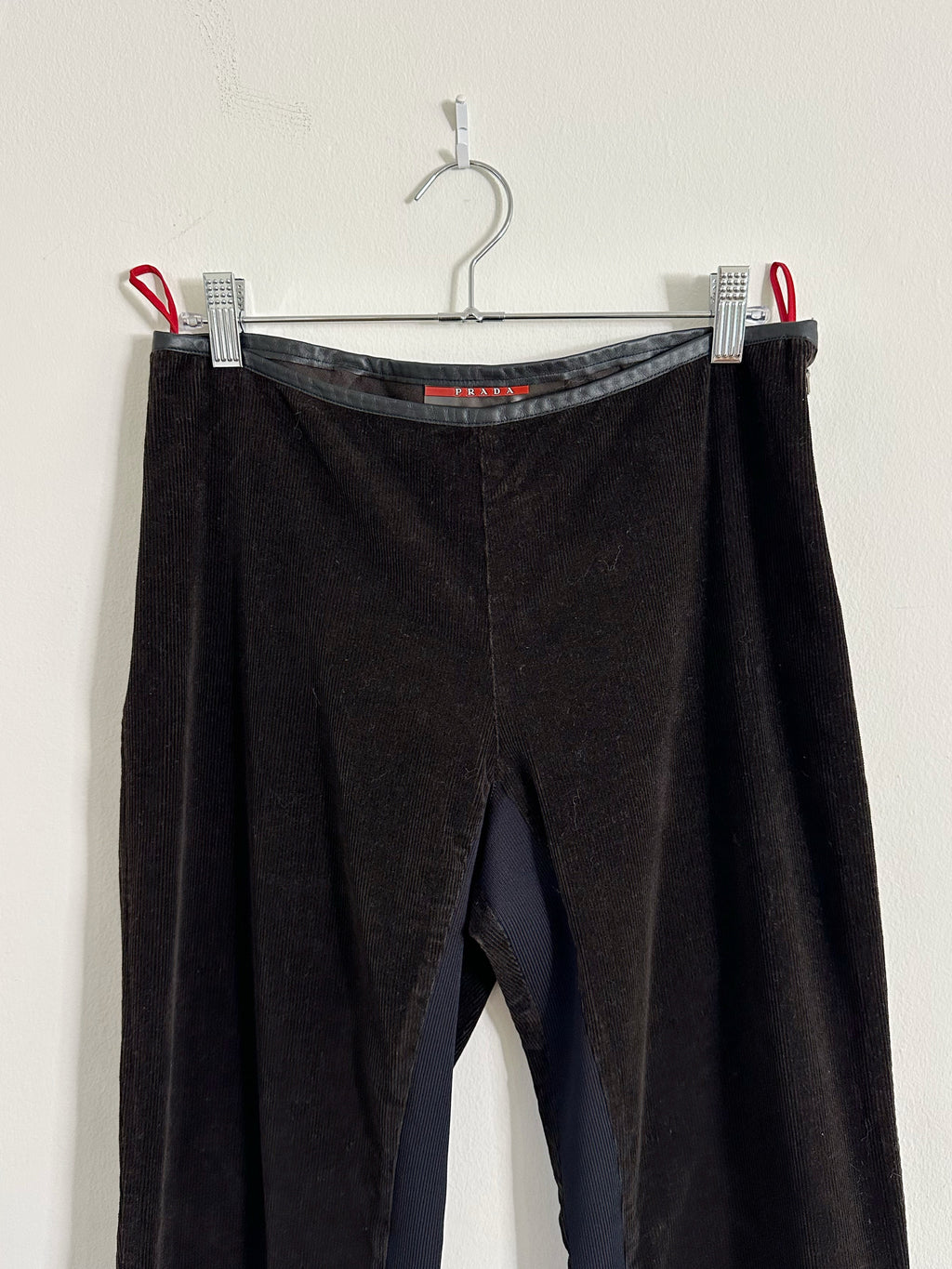 Prada Sport Brown Corduroy Pants