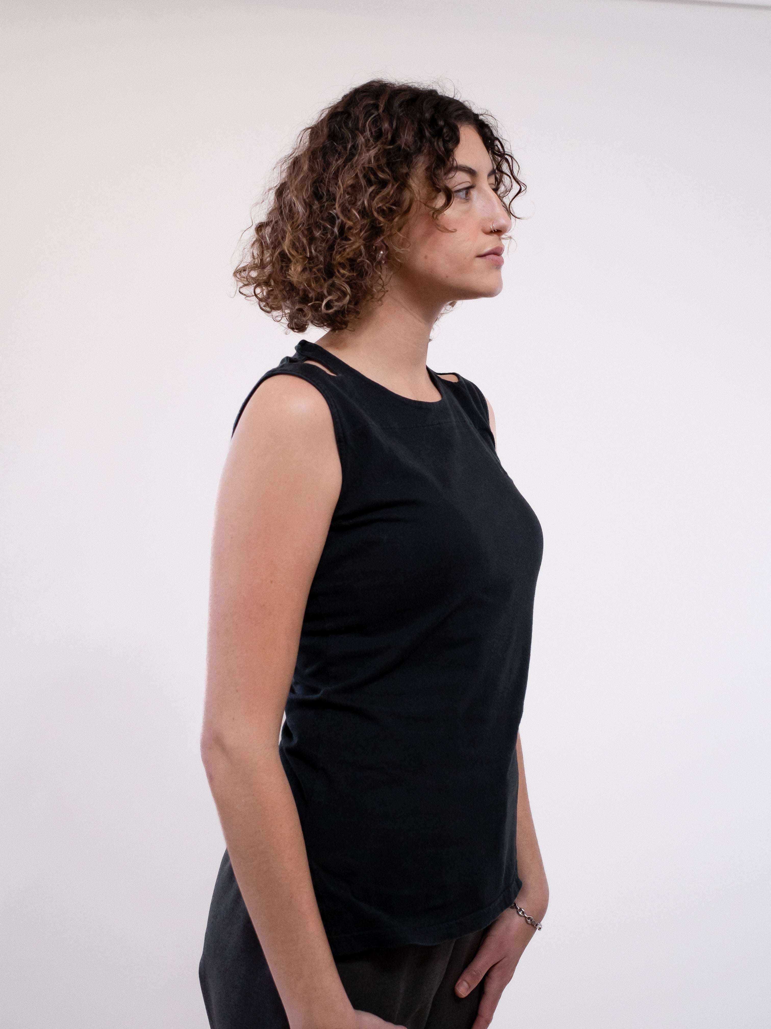 Vivienne Westwood Anglomania Tank with Cut Out Detail