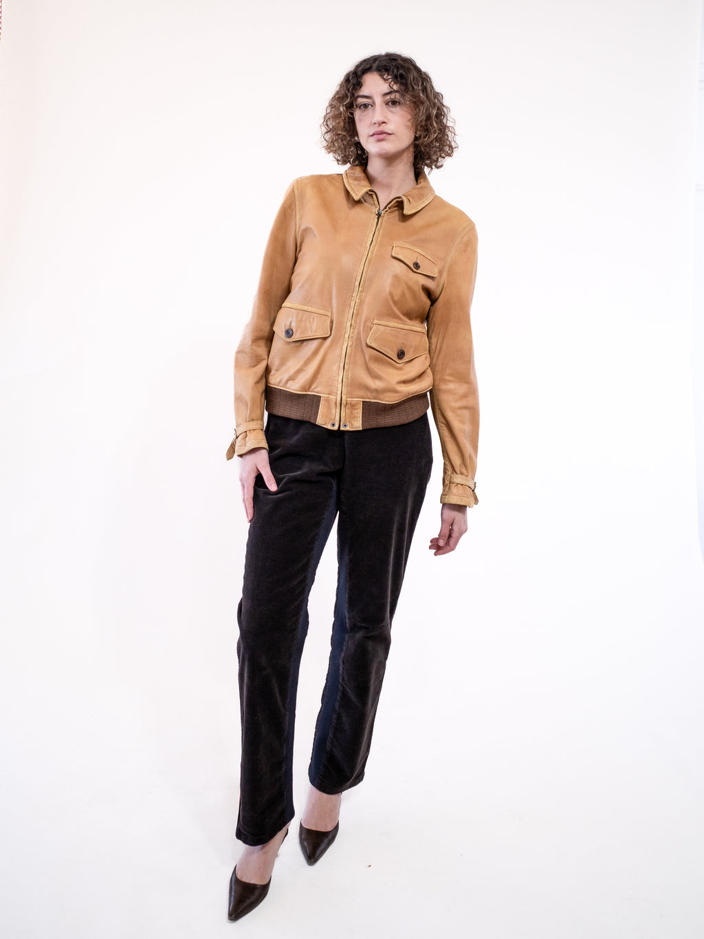Prada Sport Brown Corduroy Pants