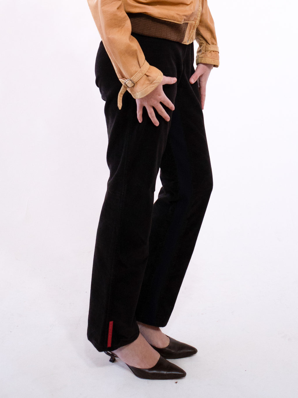 Prada Sport Brown Corduroy Pants