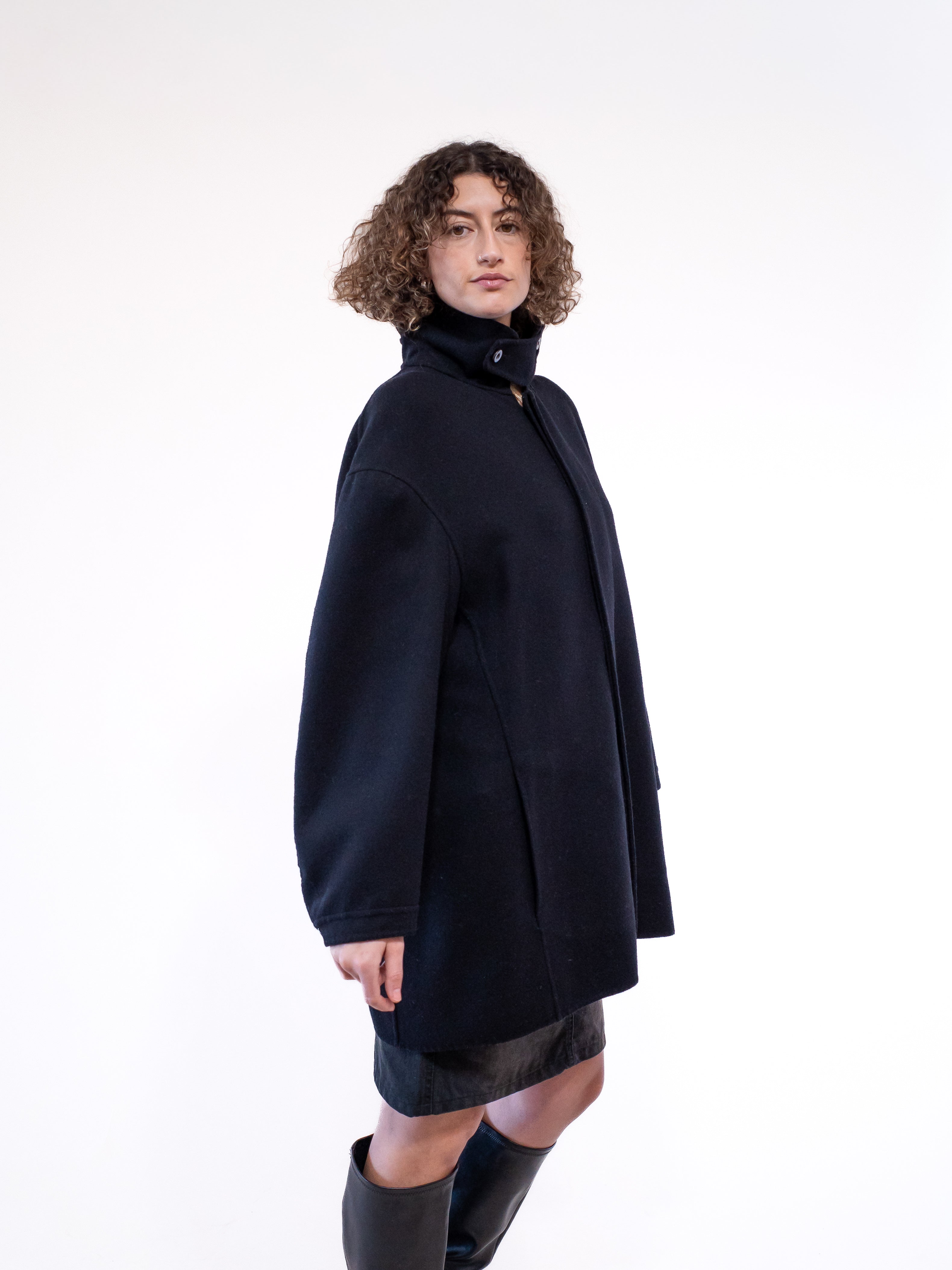 Giorgio Armani Wool Bubble Coat