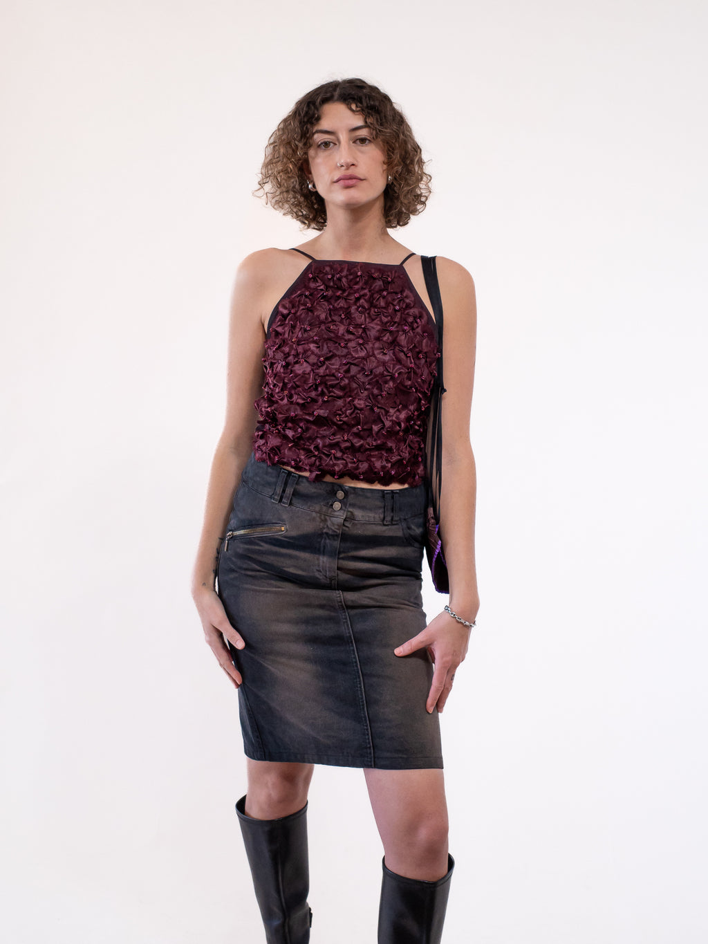 Trend Les Copains Beaded Top