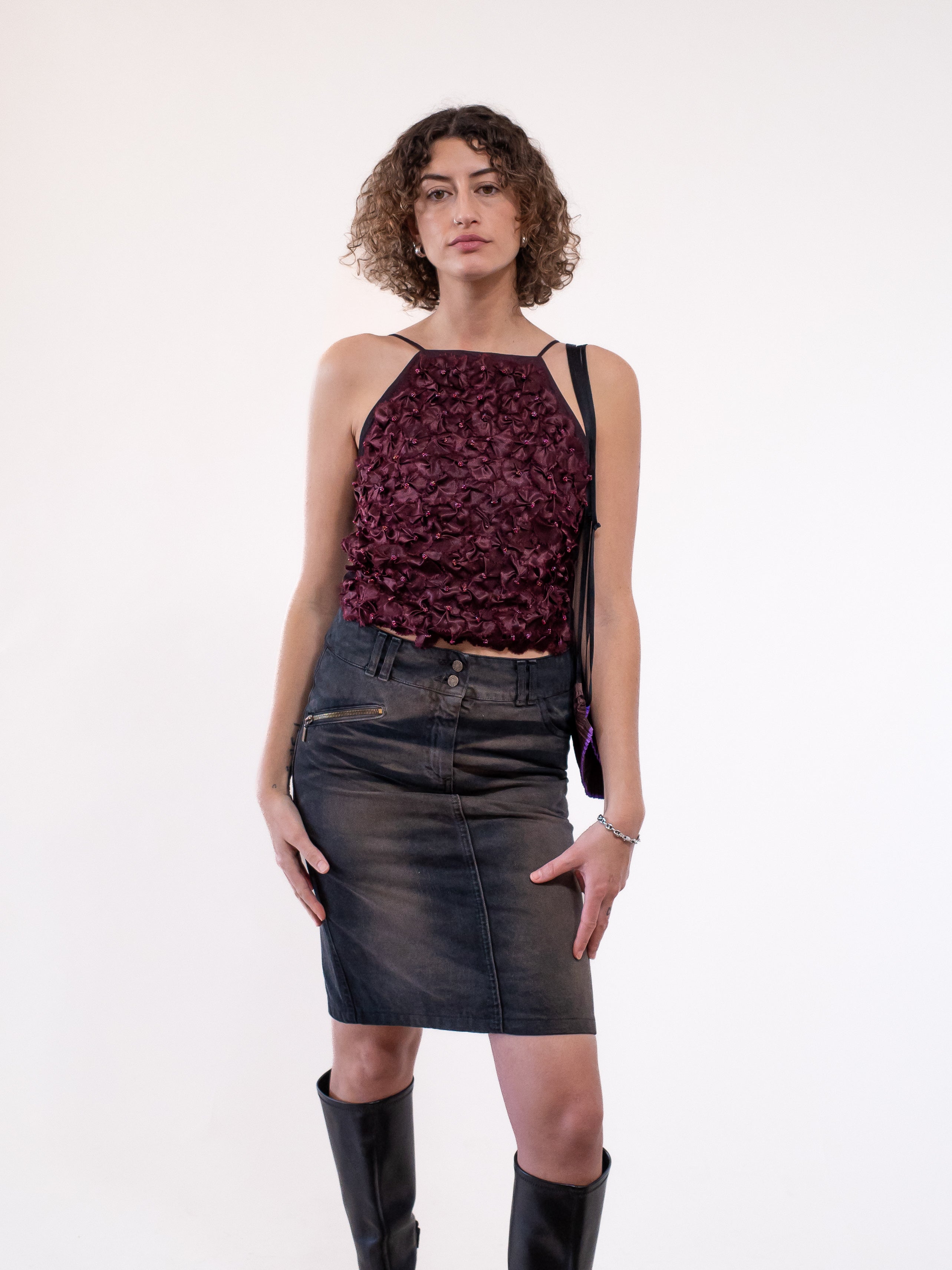Trend Les Copains Beaded Top