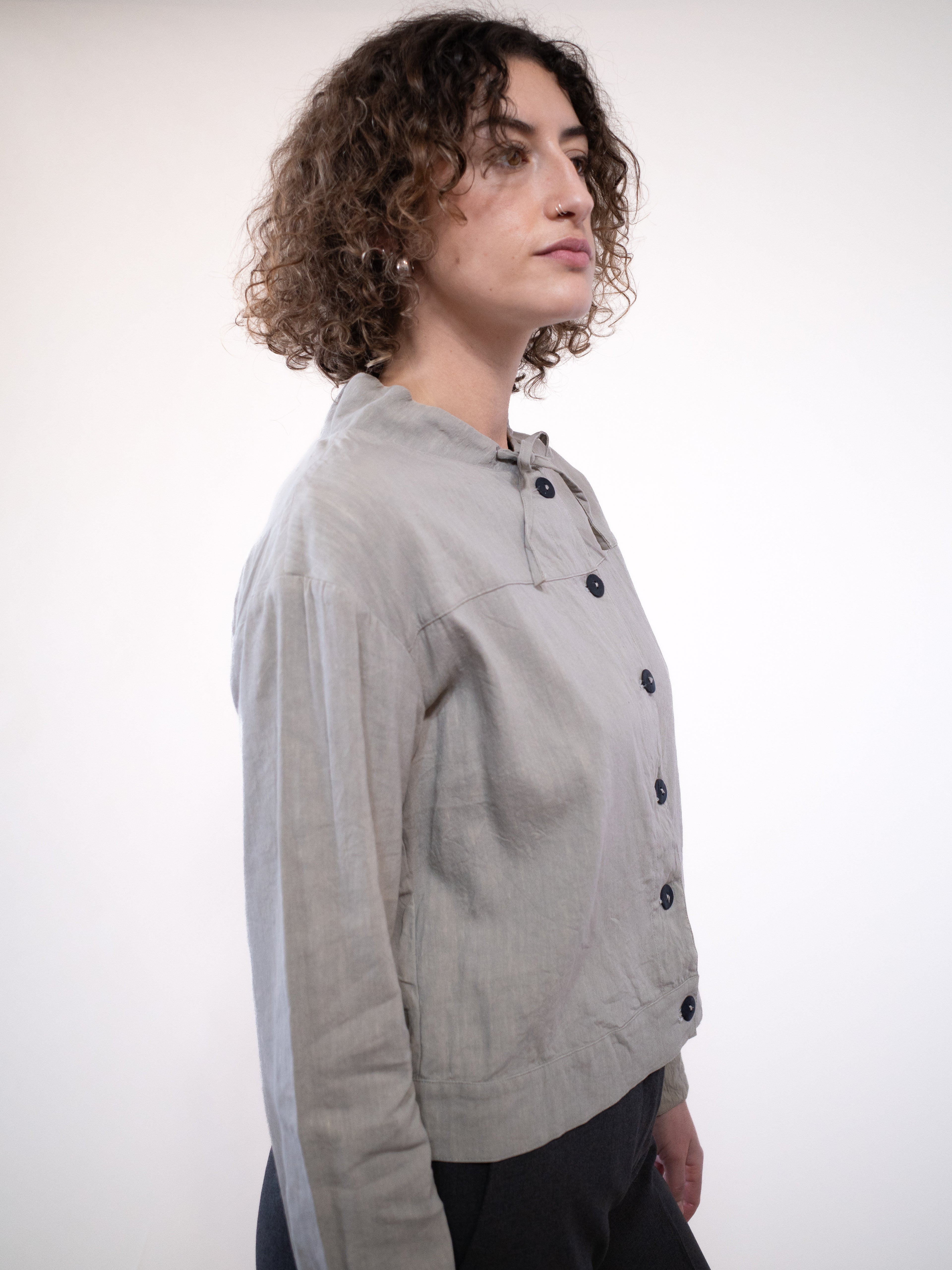Sarah Pacini Linen Jacket