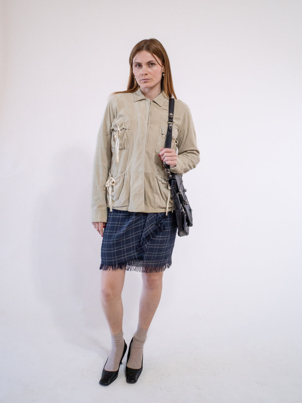 Nicole Farhi Suede Jacket