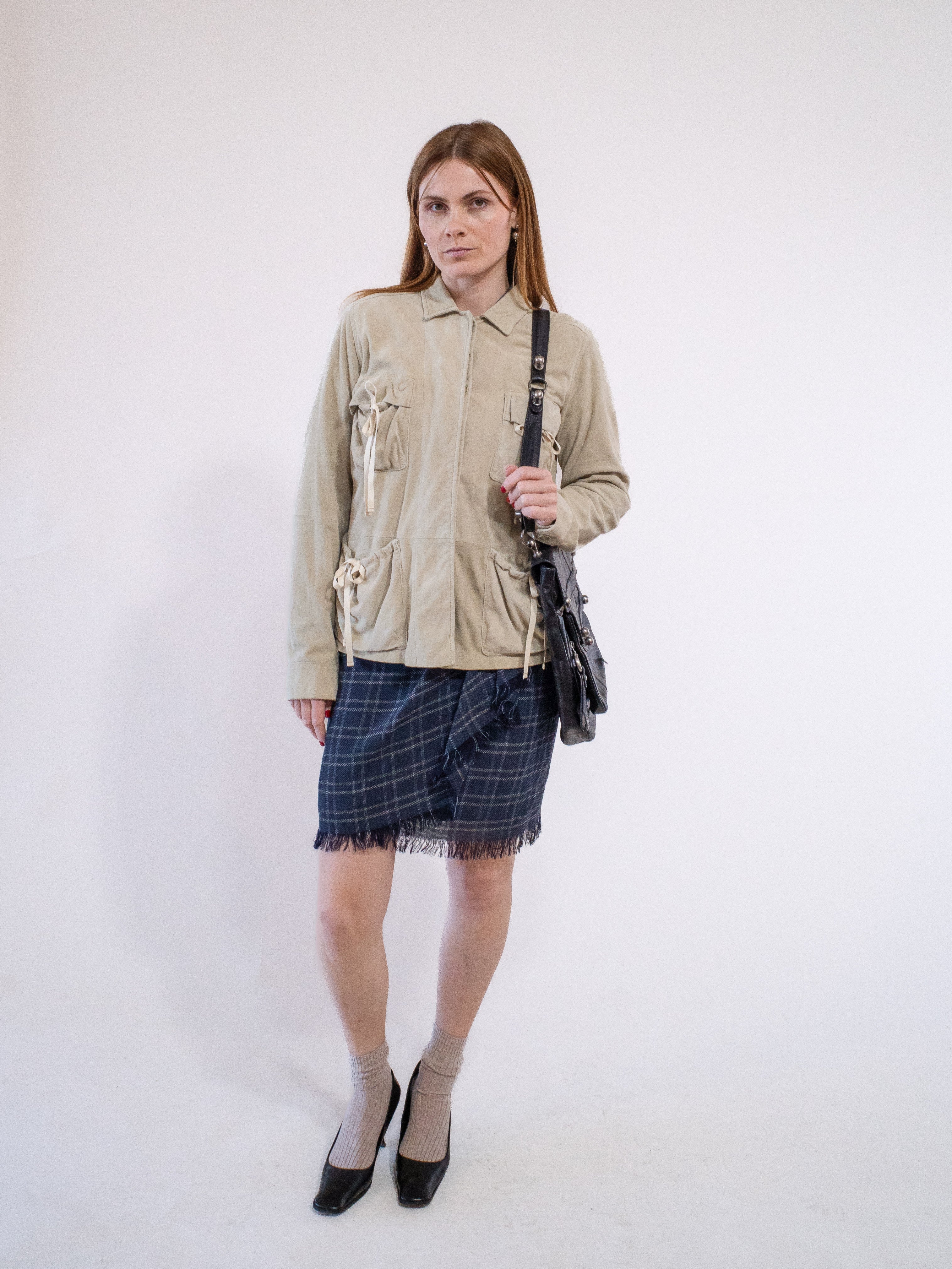 Nicole Farhi Suede Jacket
