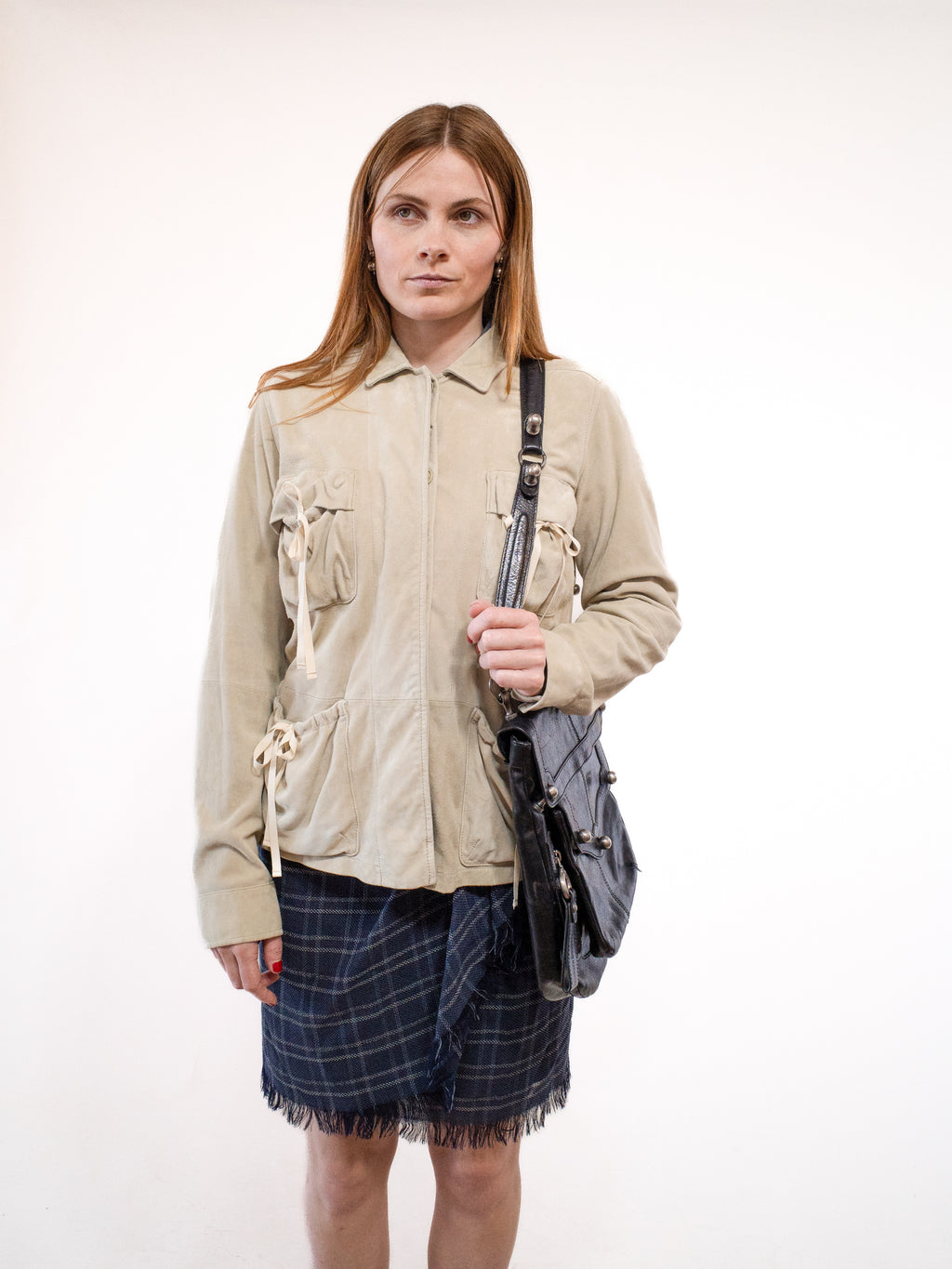 Nicole Farhi Suede Jacket