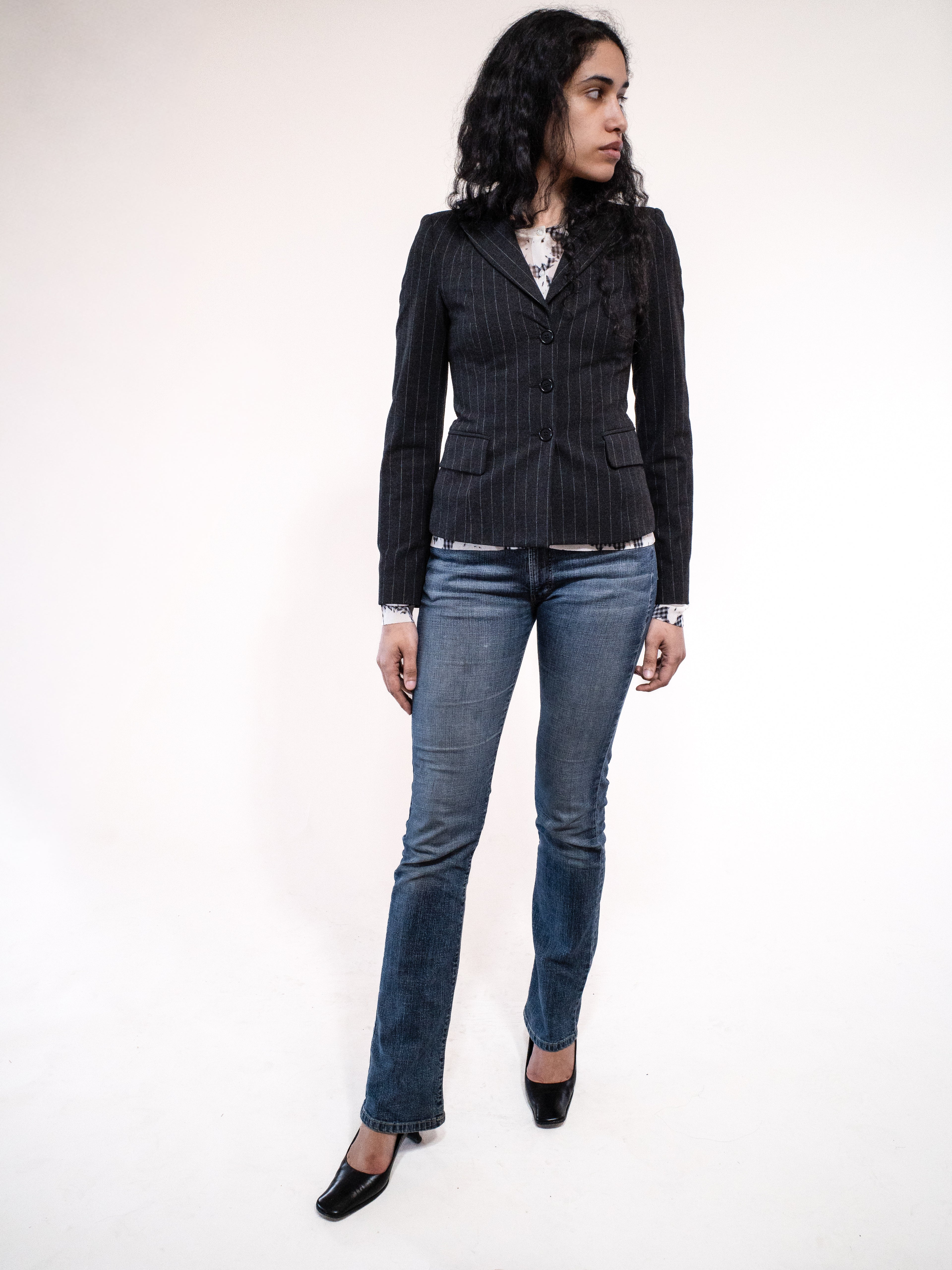 Sisley Pinstripe Blazer