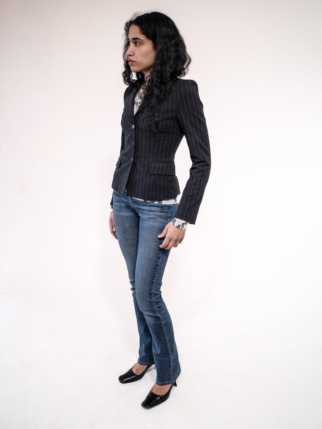 Sisley Pinstripe Blazer
