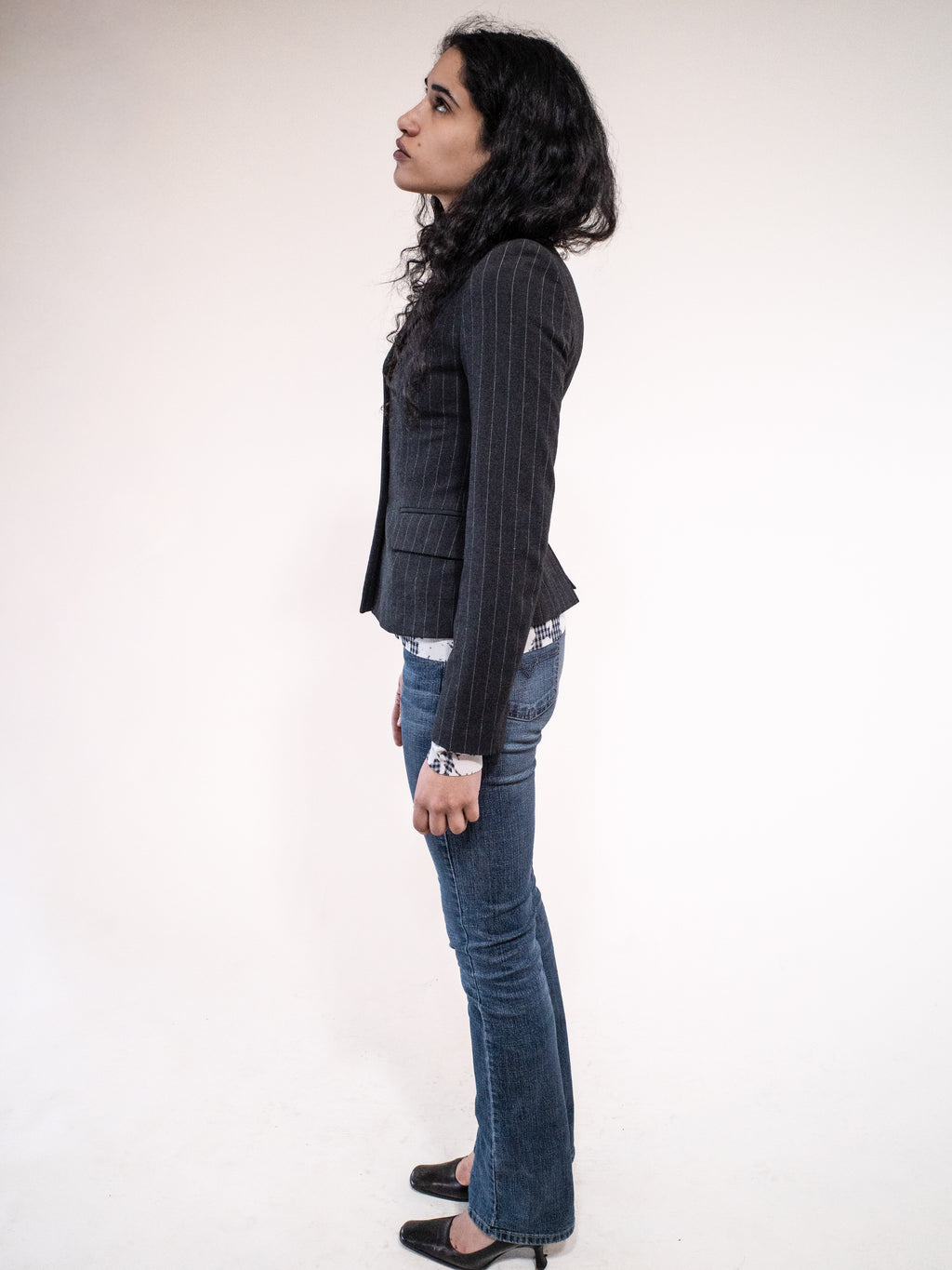 Sisley Pinstripe Blazer